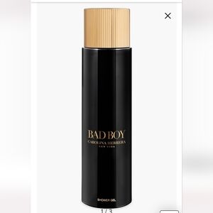 NIB Carolina Herrera Bad Boy shower gel